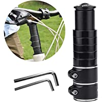 DESON Elevador Manillar Bicicletas- Universal Extensor para Manillar de Bicicleta- con Dos Llaves Hexagonales Pequeñas
